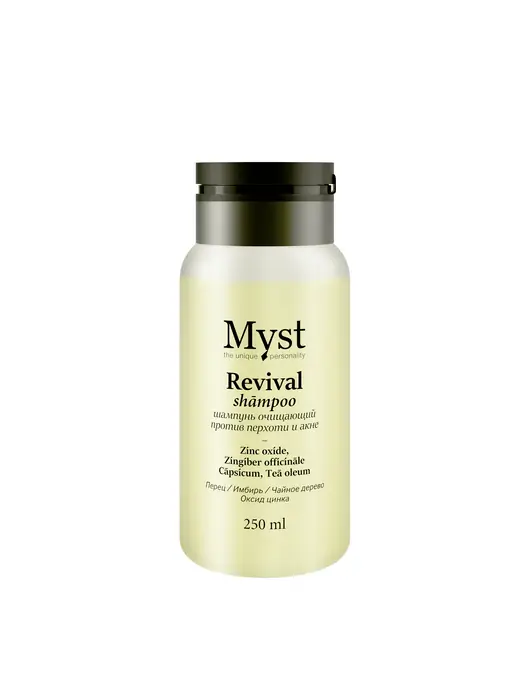 Шампунь очищающий против перхоти и акне, 250 мл /Myst