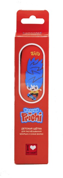 Щетка детская Prichi Зиппи оранжевая, размер S