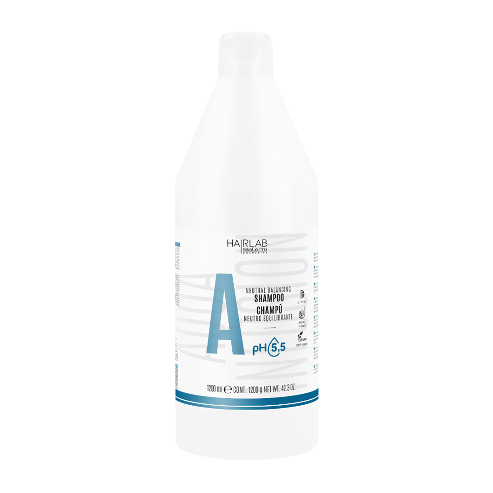 Шампунь сбалансированный нейтральный Salerm Hair Lab   Neutral Balancing Shampoo 1200 мл