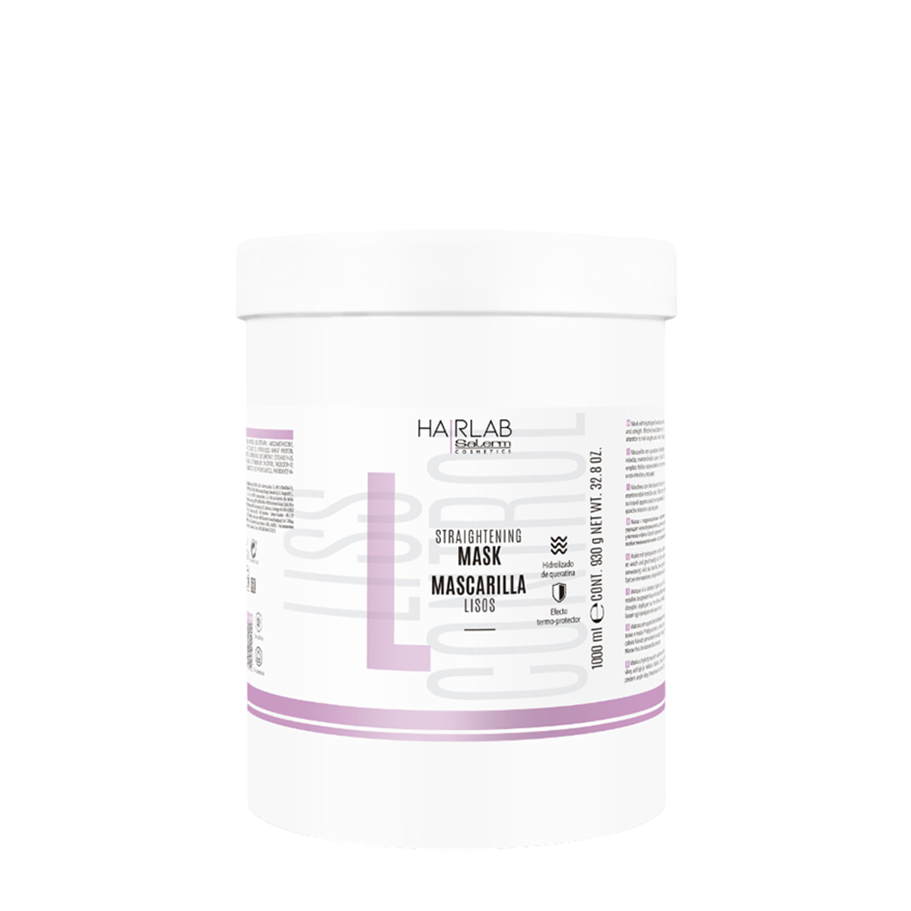  Маска выпрямляющая  Salerm Hair Lab Straightening Mask 1000мл