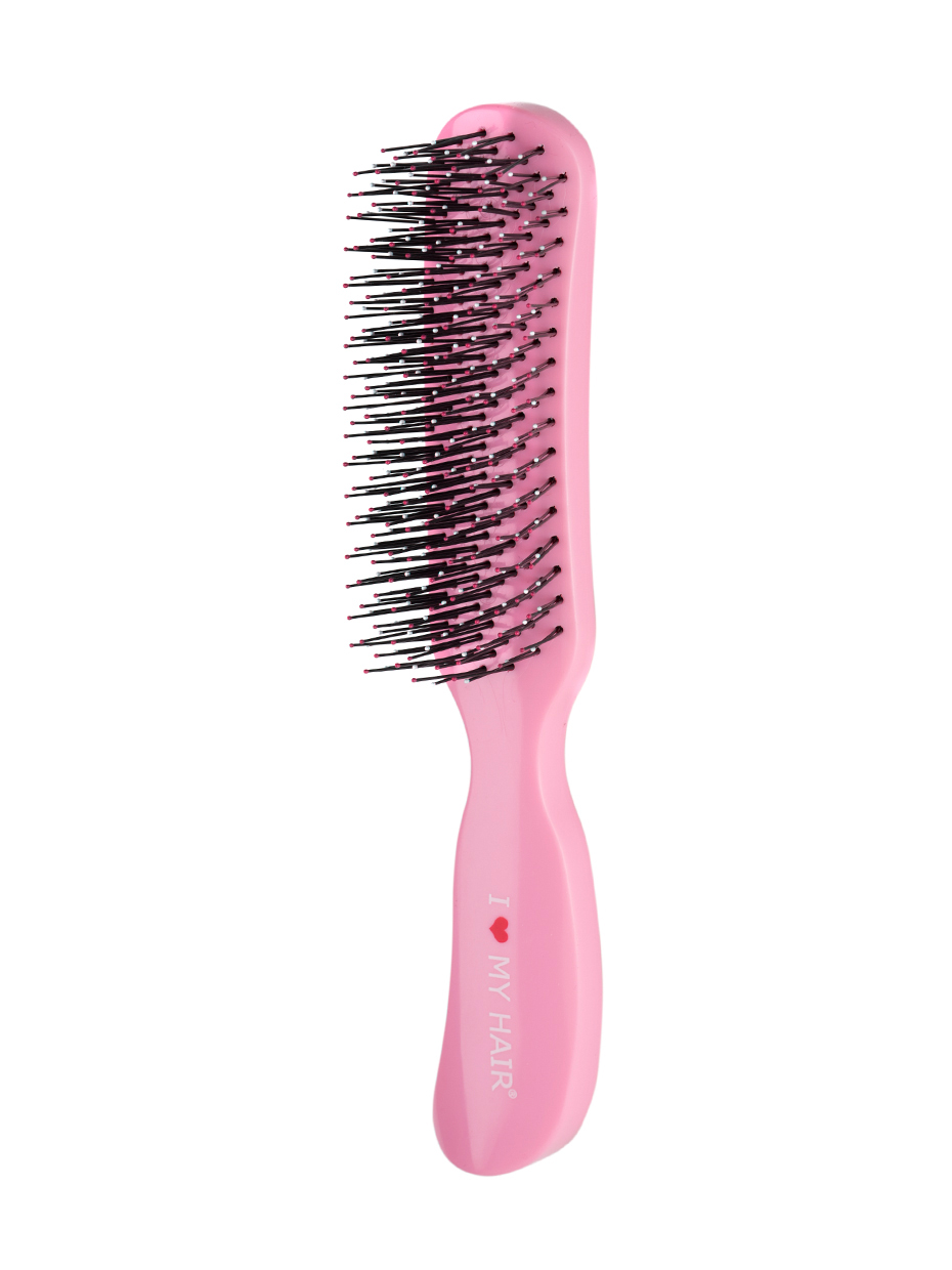 Щетка Therapy Brush глянцевая розовая, размер М
